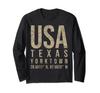 Yorktown, Texas Long Sleeve T-Shirt