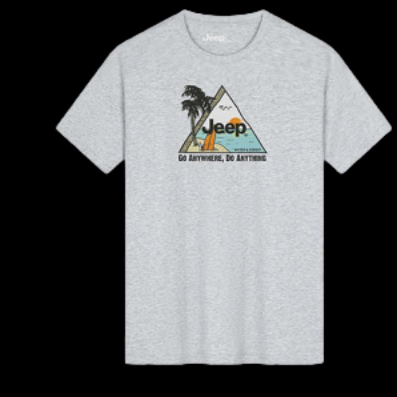 JEEP Men s Round Neck Short Sleeve T-Shirt 4XL