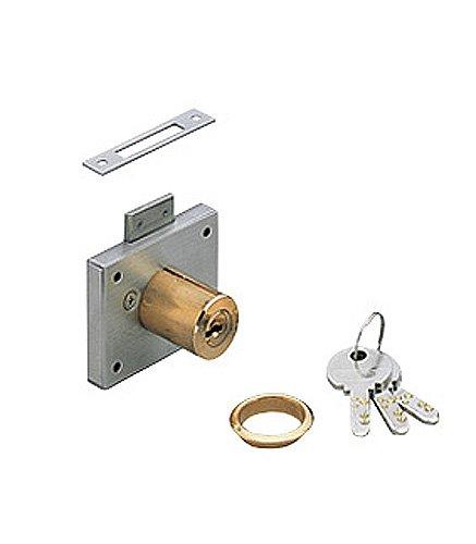 Sugatsune Industrial Lamp Brand Million Lock Surface Mount Cylinder Lock, 7810 Type (Separate Number), 7810-30NI-B