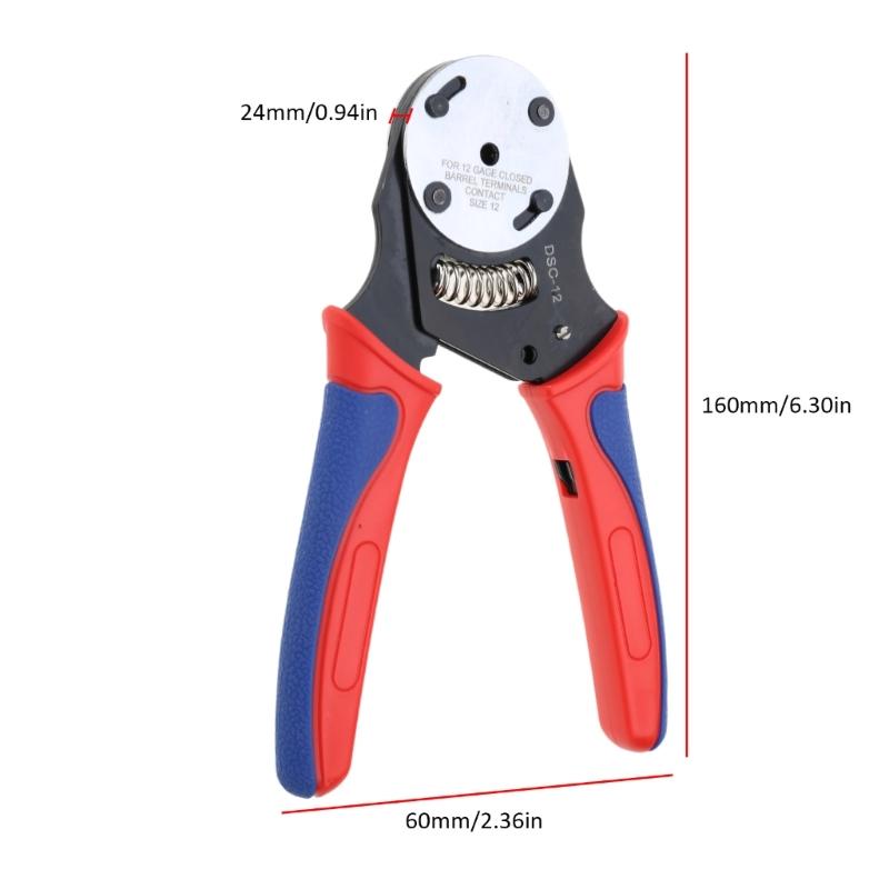 Deutsch Closed Barrels Crimper Barrels Contact Circularly Connectors Contact Crimping Tool 4 Way Indent Connectors Removal