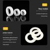 High-Temperature PTFE Gasket - Polytetrafluoroethylene Flange Gasket for Pressure Gauges