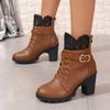 High Heels Ankle Women's Boots Pointed Toe Sexy Shoes for Women  New Back Zipper Classic Daily Boots Women Boots Botas