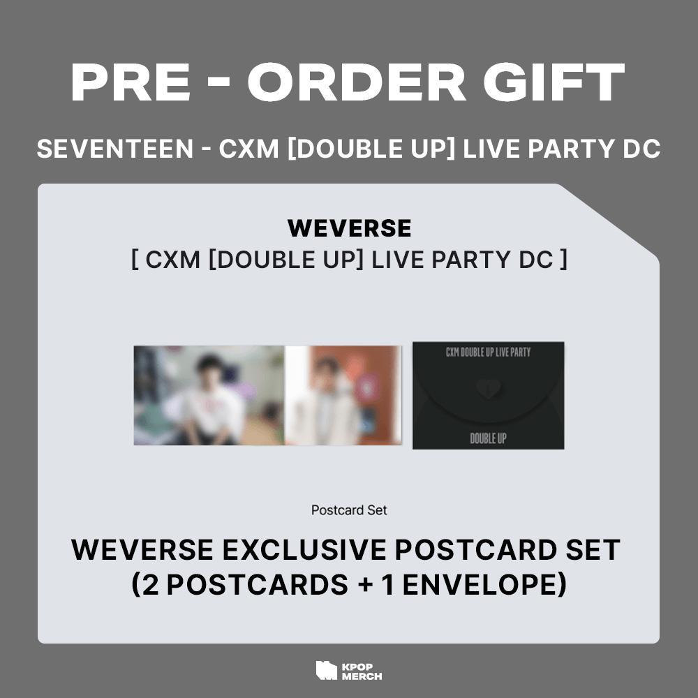 [Pre-order] CXM (SEVENTEEN) - CXM [DOUBLE UP] LIVE PARTY DC