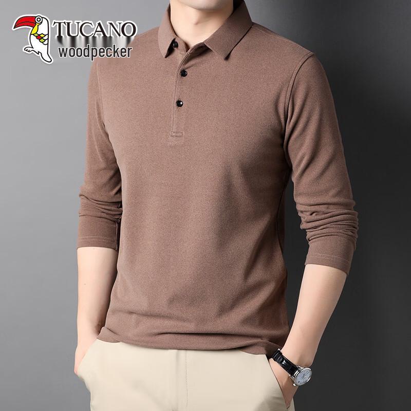 TUCANO Men s De Rong Thermal Long Sleeve Polo Shirt 180/120