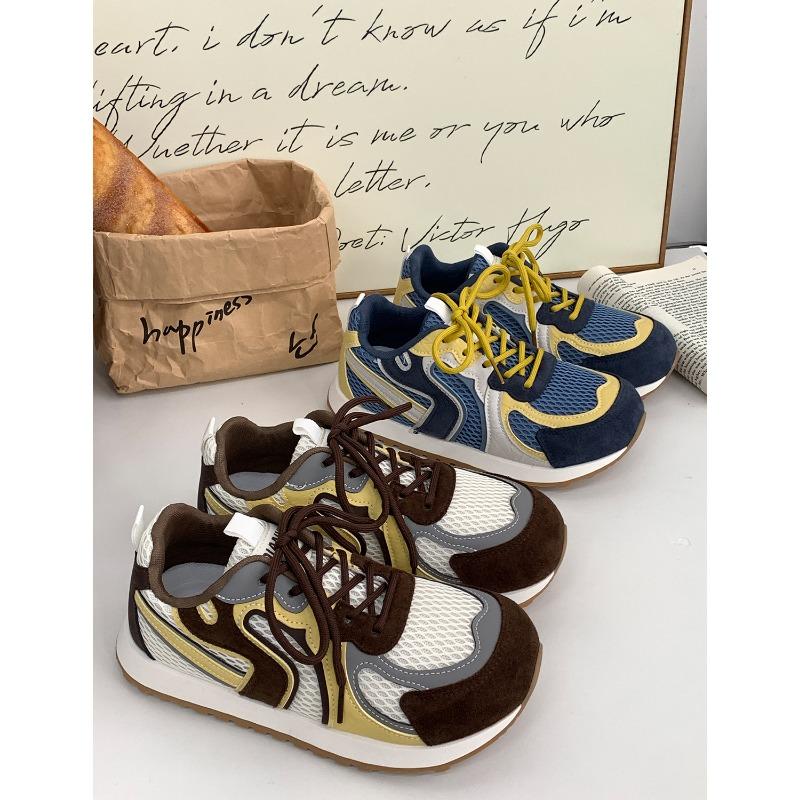 New product hot sale summer new ugly cute big head mesh breathable sports shoes casual shoes 3074