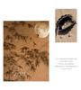 Antique-Style Bamboo Ink Painting Ornament for Living Room or Entryway