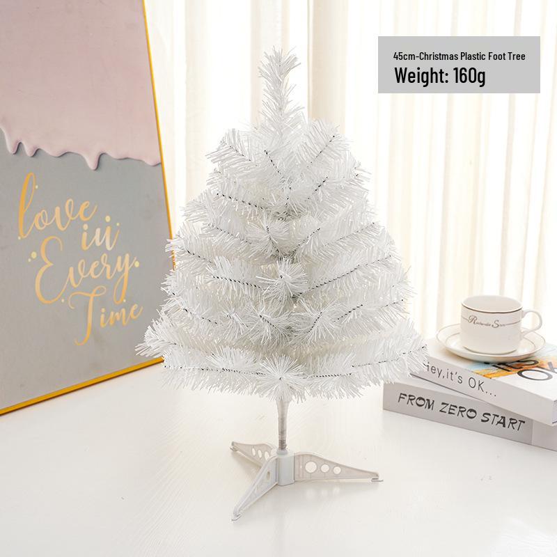 Mini Pink Tabletop Christmas Tree Ornament, 45/60cm - Festive Holiday Decoration