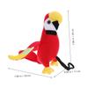 Plush Pirate Parrot Halloween Party Props Pirate Role Playing Toys Stuffed Parrot Doll Plush Ornament Bird Child Toys Birthday