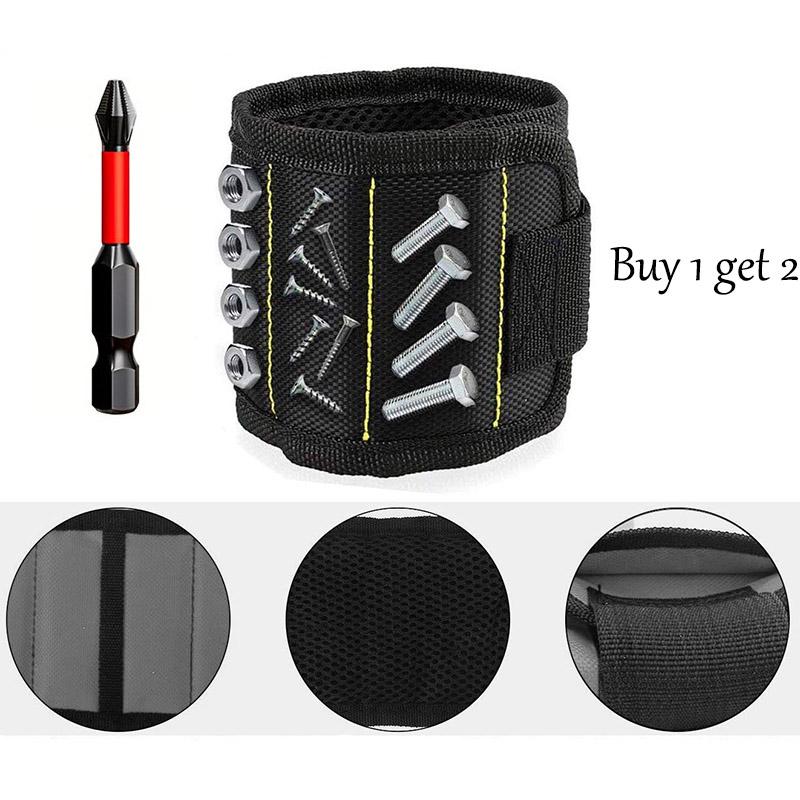 Magnetic Wristband, Used To Secure Screw Tools Made of High-quality Nylon with Lightweight and Strong Magnets Christmas Gift