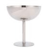 Footed Ice Cream Bowl Dishwasher Safe 304 Stainless Steel Footed Dessert Cup for Cocktail Salad Fruit