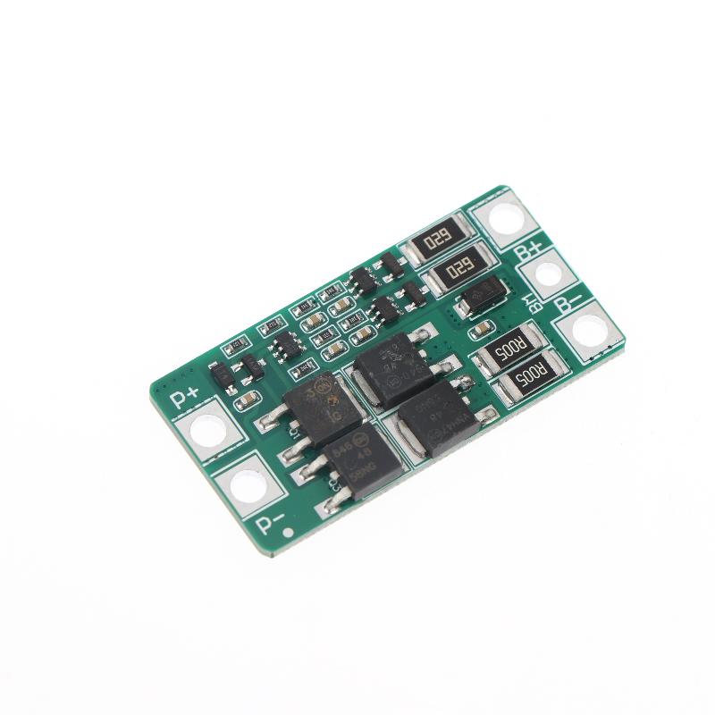 LiFePO4 2S 6.4V 7.4V BMS Board 10A Current Balancing Module for E Bike Packs DIY Power Banks Solar Storage Applications