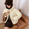 Padded clothes women's short padded jackets winter new hooded warm small thickened padded jackets