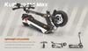 Kukirin M4 Max Folding Electric Scooter 10" Tires 800W Motor 48V18Ah Battery Max Range 64km 45km/h Max Speed