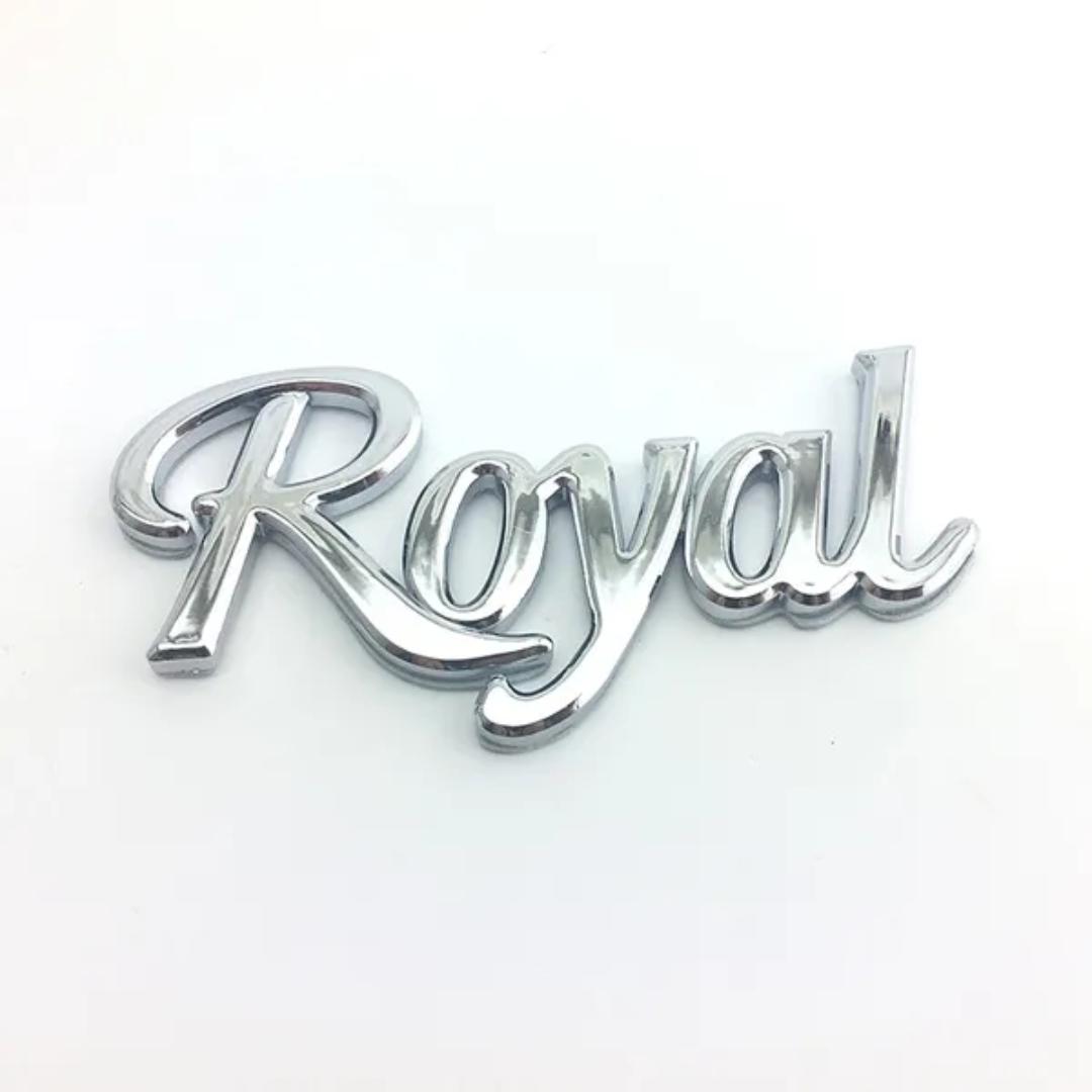 

1 шт. T/oyota Crown ROYAL логотип, эмблема, значок, наклейка с алфавитом, логотип автомобиля, наклейка на багажник, наклейка