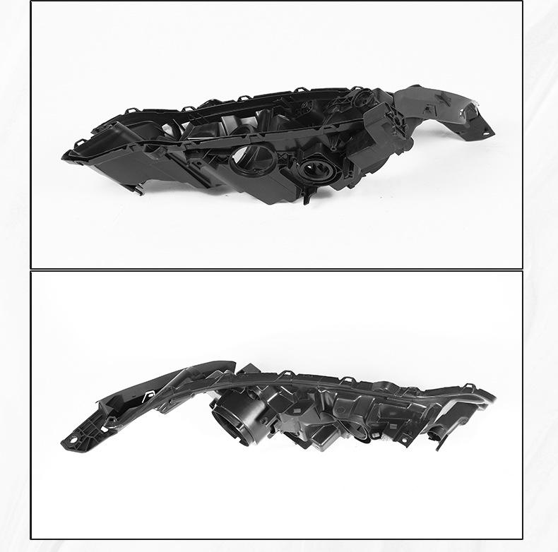 Compatible with 15-16 Honda CRV Front & Rear Headlight Cover Housing.