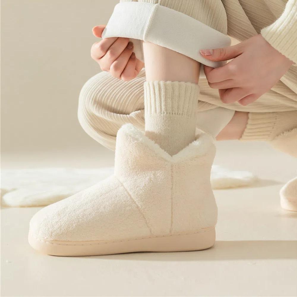 1 Pair Plush Hairy Women Socks Keep Warm Cashmere Socks Soft Sleep Socks  Winter