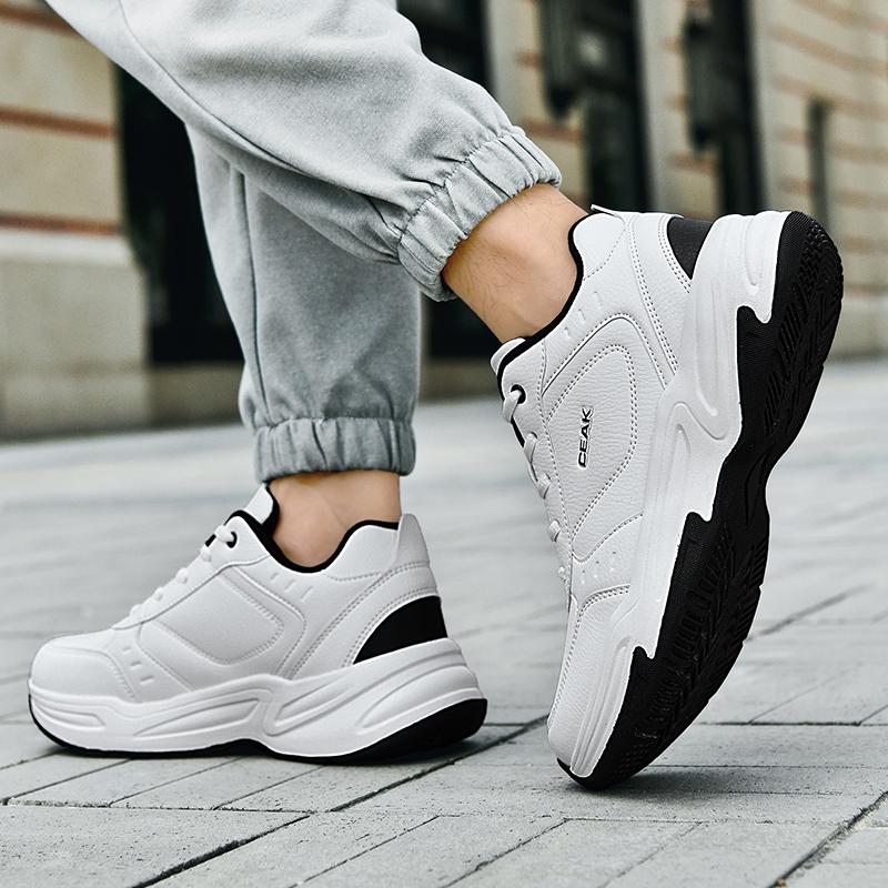 Men's autumn winter casual outdoor breathable sneakers light soft-sole speed running shoes fashion students racing sports shoes