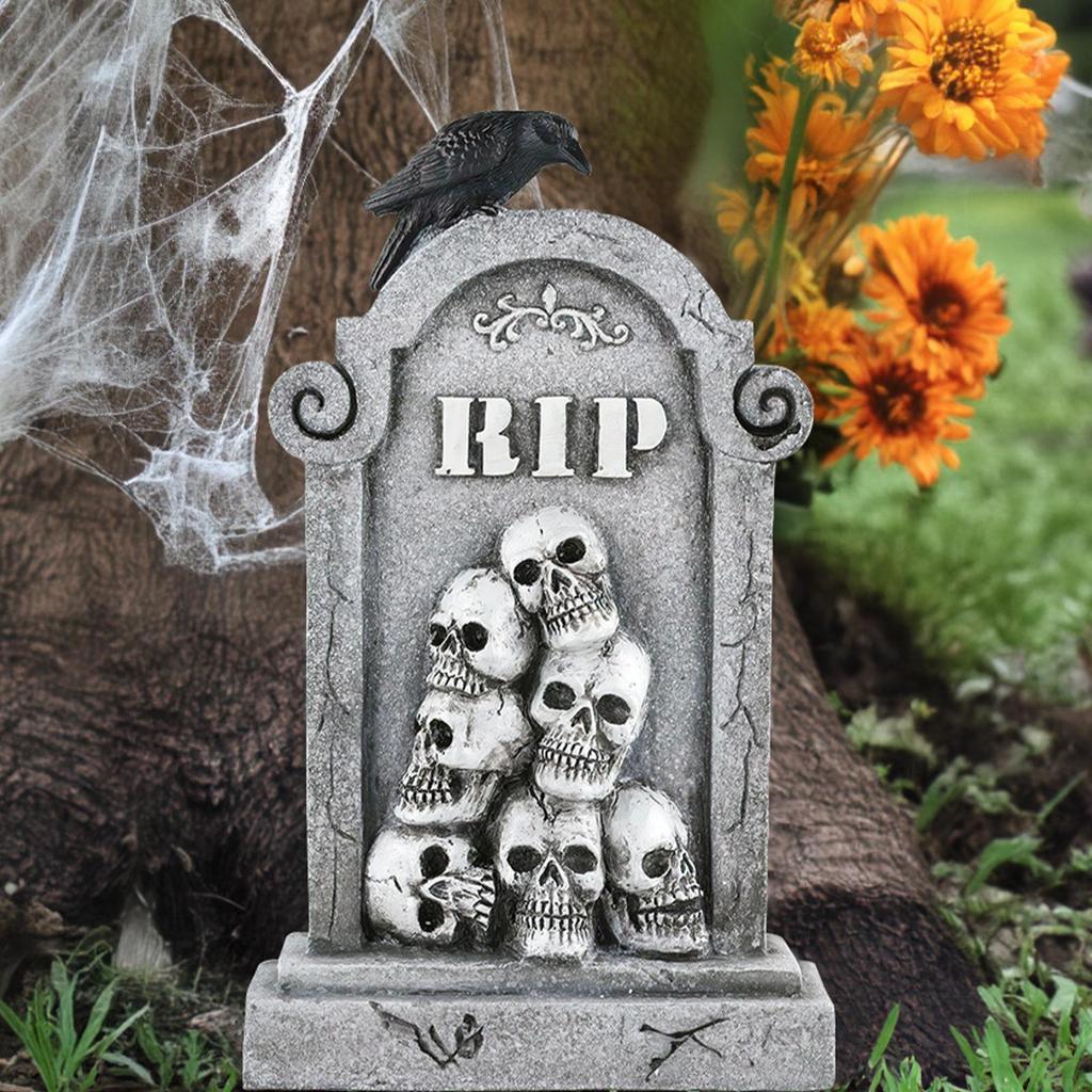 Tombstones For Graves Halloween Tombstone Decorations For Cemetery Headstones Signs Miniature Gravestones For Props Crafts