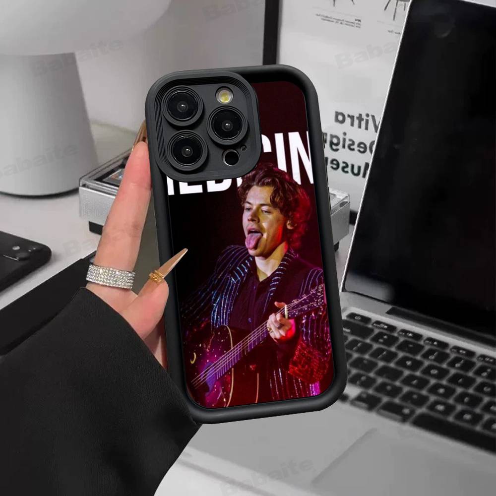 Pop Singer Harry Styles Phone Case For IPhone 17 16 15 14 13 12 11 Pro Max 16E Plus INS Soft Cover