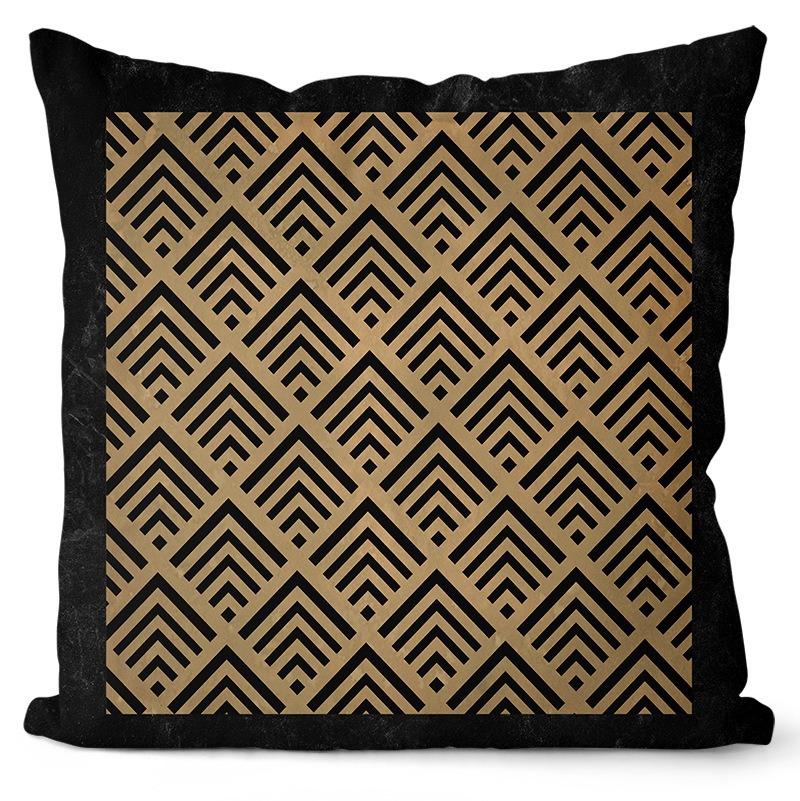 New Retro French Style Abstract Illustration Model Room Decoration Home Bedroom Bedside Living Room Sofa Cushion Cover Cushion