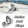 Heavy Duty Deck Hinge Stainless Steel 316 Canopy Awning Hardware Universal Swivel Mount Boat