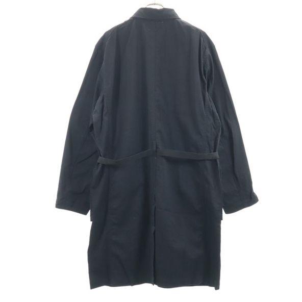 Unused Johnbull Overdying Work Coat L Nylon Waist Belt with Stand Collar Men's Used