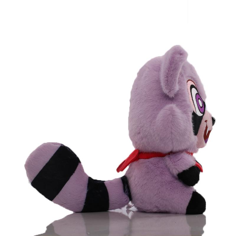Indigo Park Rambley Plush Toy Doll 20-26cm Macaws Mollys Fings Leon Rambley Raccoon Plush Soft Stuffed Animals Toys Gift