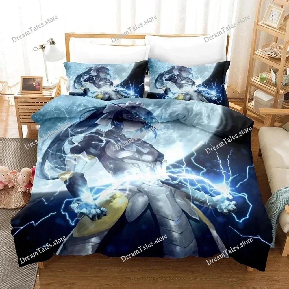 3D Printed Anime The OVERLORD Bedding Set Boys Girls Twin Queen Size Duvet Cover Pillowcase Bed Kids Adult Home Textileextile369