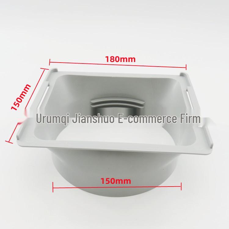 Draagbare Airco Afvoerslang Adapter, 150mm Connector voor Buitenunit