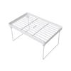 Cosmetic Space Saving Standing Rack Wardrobe Decorative Rack Home Closet Organizer Storage Shelf For Kitchen Dish Hollow Rack