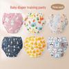 Breathable 6-Layer Cotton Baby Training Pants / Washable Cloth Diapers for Newborns