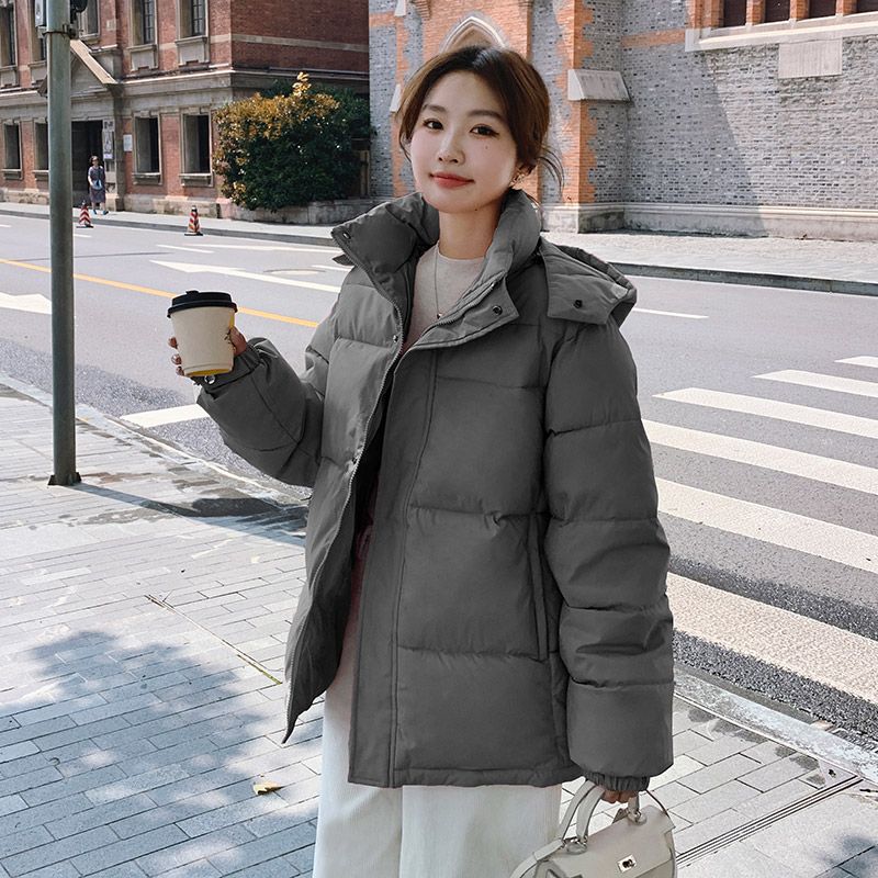 Fashionable Loose Parka Winter Outerwear for Women New Short Down Cotton Jacket