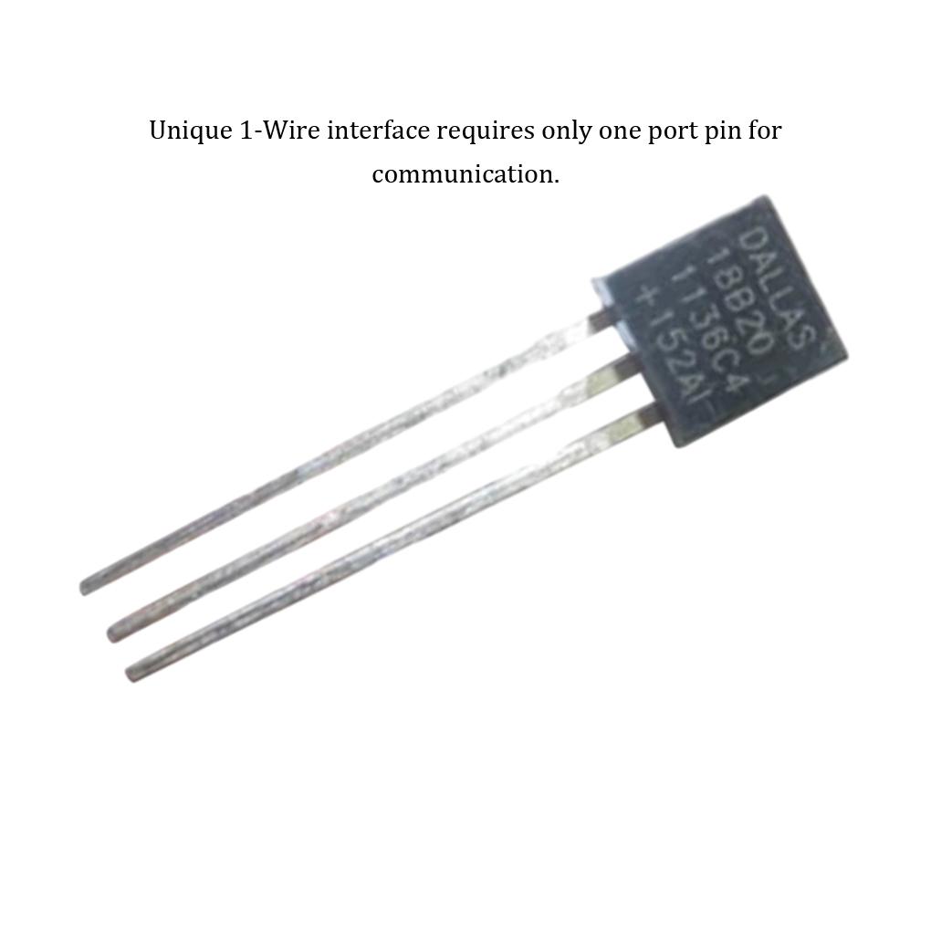 1PC 18B20 TO-92 Wire Digital Thermometer Temperature IC Sensor