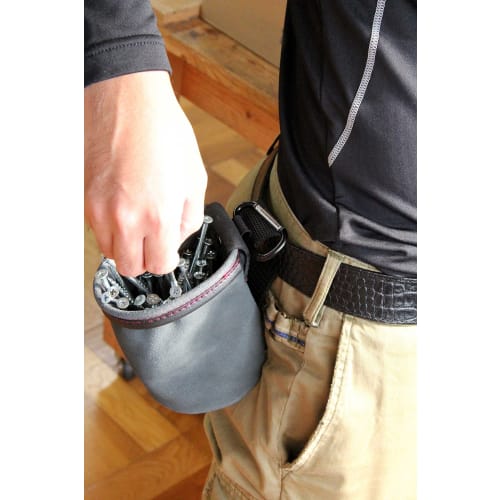 SK11 (SK11) Leather Screw Pocket, Round, Durable, SBC-1CI