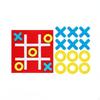 Toe Strategy Board Game, Mini Noughts and Crosses Game Easy To Store Portable