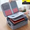 Waterproof Travel Passport Wallet & Family Document Organizer