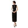 Floral Print Cheongsam Dresses Chinese Style Traditional Clothing Chinese Qipao  Evening Dress