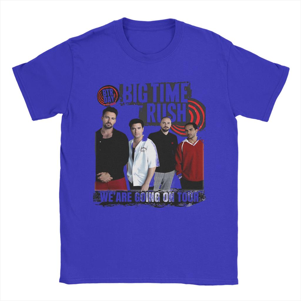 Mens Womens Big Time Rush 2025 Shirt 100% Cotton New Arrival T-Shirt  Top Clothing