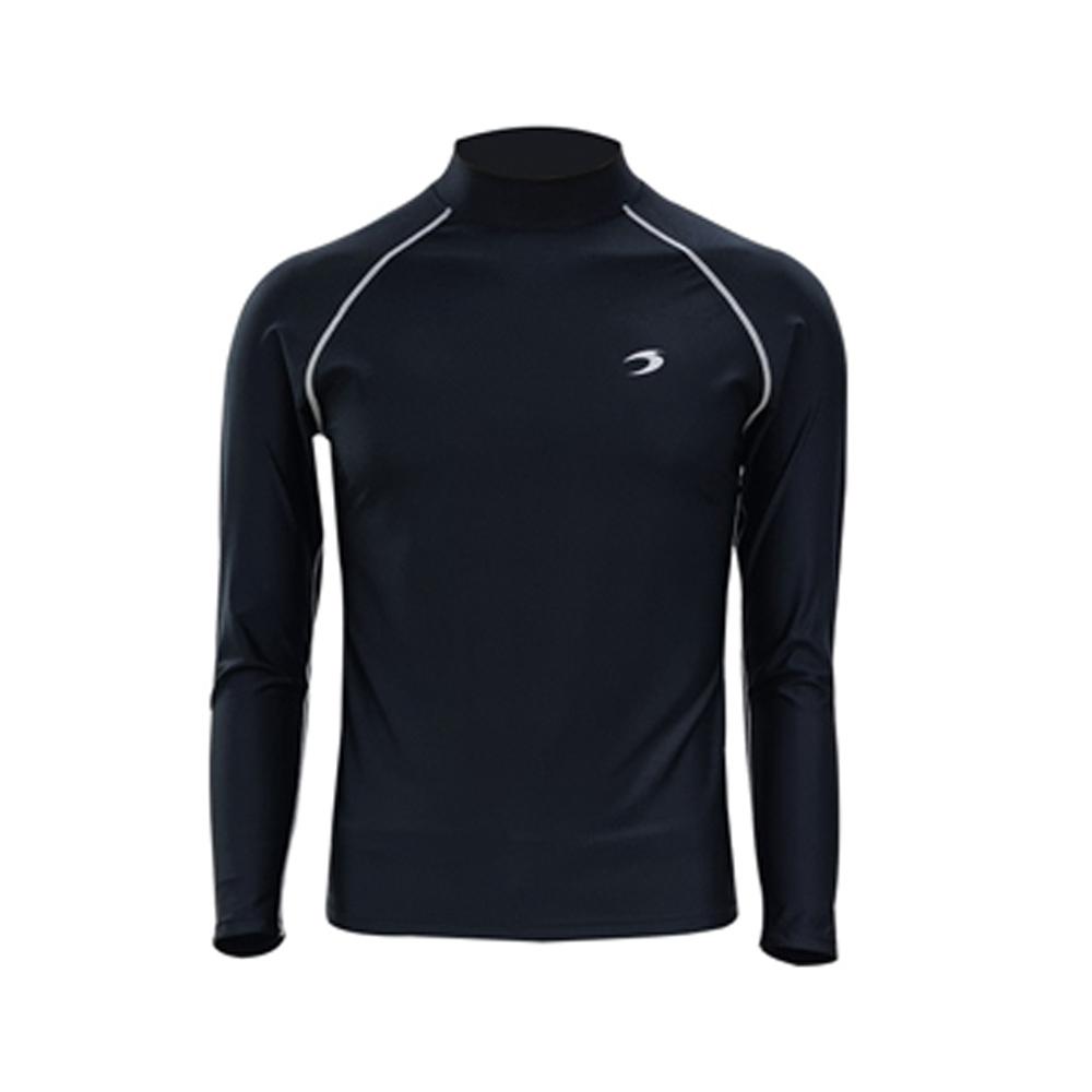 TS SPORTS Men'S Swimwear Long Sleeve Rash Guard M23042