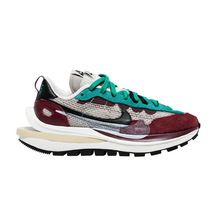 Sacai x Nike VaporWaffle SP Villain Red Sneakers Unisex String Black Neptune-Green DD3035-200