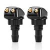1 Set Car Dual Holes Windshield Washer Nozzle Wiper Water Spray Jet Car Windshield Wiper Washer Spray Nozzle
