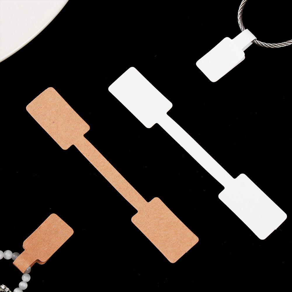 Tool Blank Card Jewelry Price Labels Necklace Ring Tags Bracelet Hangtags Self-adhesive Stickers
