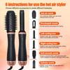 5 in 1 Multi Styler Hair Straightener and Curler Volumizer Brush One Step Hot Air Brush 1000W Air Blow Dryer Hair Styler