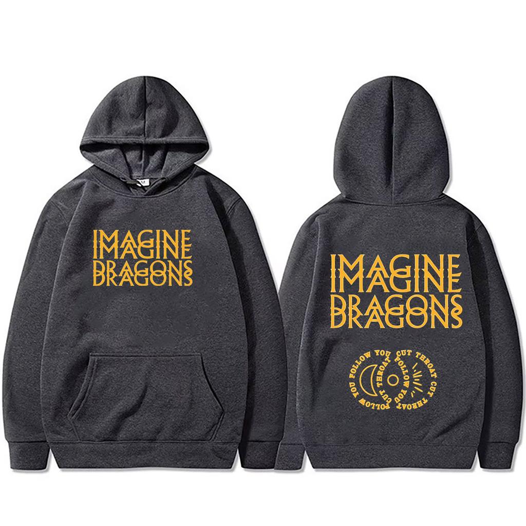 Rock Band Imagine Dragons Mercury Graphic Hoodie Men's Women's Gothic Oversized Tracksuit Male Fashion Hoodies