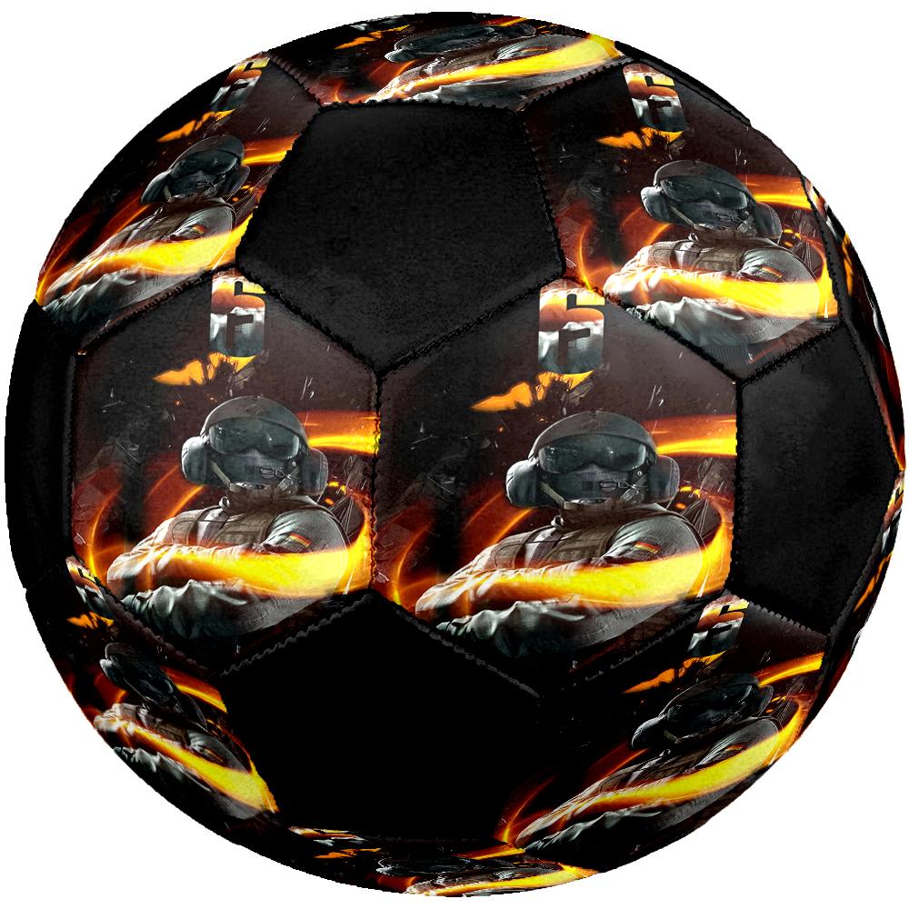 Rainbow Six Siege Theme Size 5 Soccer Ball, Suitable for Both Indoor and Outdoor Matches, a Gift Suitable for Everyone.