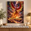 Ho-Oh Custom Name Diamond Painting Personalized 5D Full Drill DIY Diamond Art Home Decor