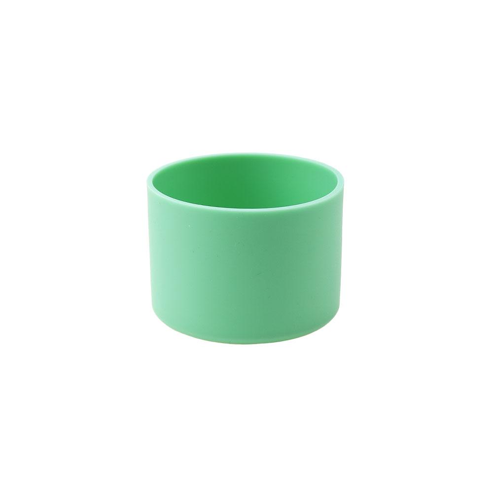 17 Colors 5.5CM Silicone Cup Bottom Cover 55MM Bottle Cover Cup Heat Insulation Bottom Cover Anti Slip Bottle Sleeve Sheath
