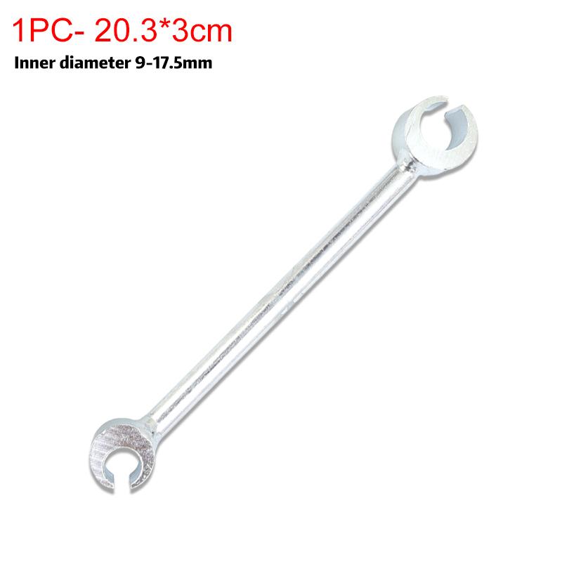 

2/1PC Hinge Gap Adjusting Wrench Double Head Door Hinge Repair Spanner Labor-Saving Steel Wrenches Door Hinges Repair Hand Tools