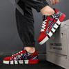 Trend Graffiti Ležérní Tenisky Unisex Outdoor Prodyšné Neklouzavé Pánské boty na skateboard Móda Červené ploché vulkanizované boty Dámské