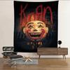Rock Band K-Korn Anime Tapestry Hippie Flower Wall Carpets Dorm Decor Cheap Hippie Wall Hanging